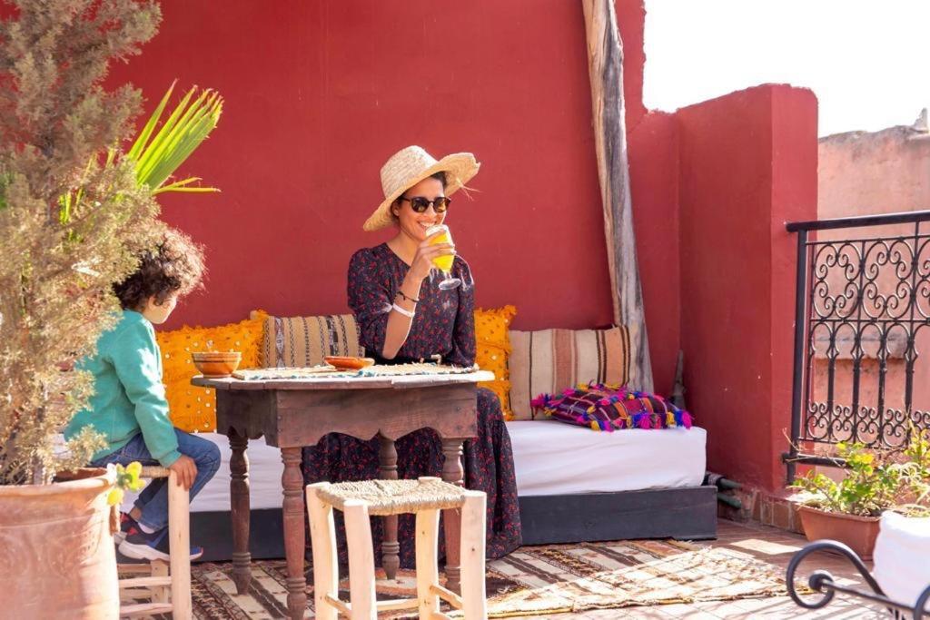 Riad Rose Meryam Marrakesh Luaran gambar